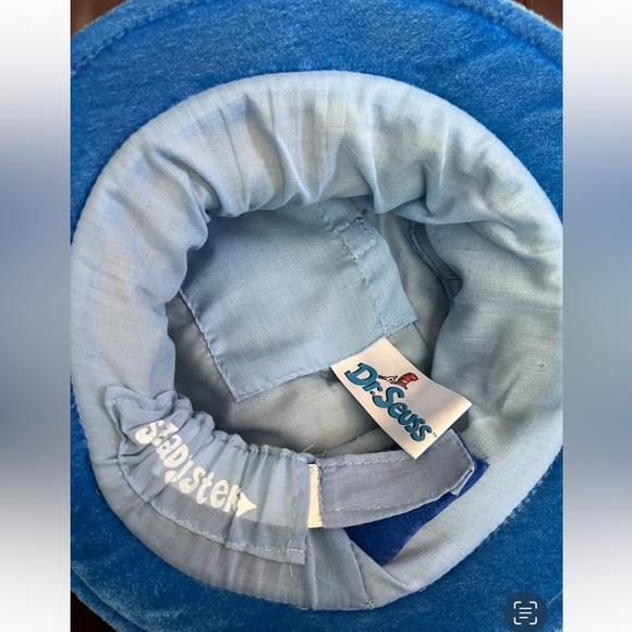 Dr. Seuss Birthday Hat - Yellow, Blue, and Red - Picture 5 of 7